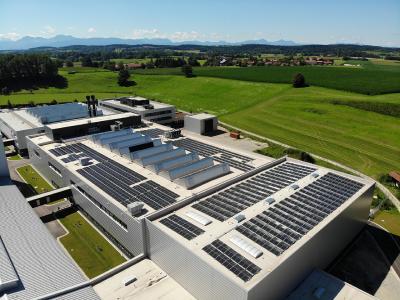 Bild der Photovoltaik-Anlage