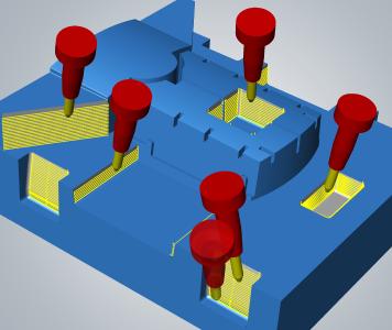 Effizienzsprünge für den Formenbau mit hyperMILL® MAXX Machining (Bild: OPEN MIND)