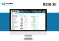 The TraceParts CAD platform now integrated with SimScale's browser-based simulation tool