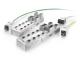 Weidmüller u-mation automation and digitalisation portfolio: u-remote I/O modules in IP67 protection class with PushPull plug-in connectors for copper and POF