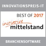 Logo Innovationspreis 2017 Branchensoftware