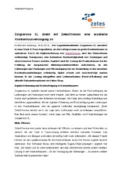 2018-02-26 PM Zorgservice XL strebt mit ZetesChronos exzellente Krankenhausversorgung an_D.pdf