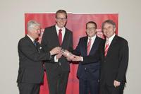 Theo Zellner, Matthias F. Schulte, Andreas Nowakowitsch und Roland Schmautz (v. l. n. r.)