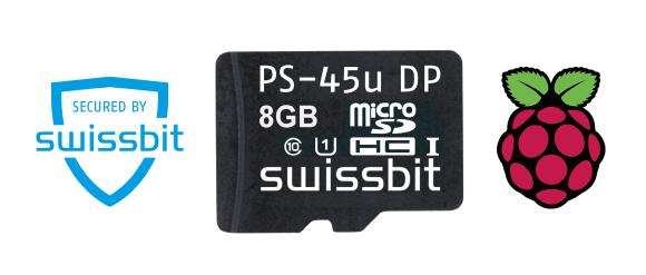 Die Swissbit Secure Boot Solution für Raspberry Pi umfasst eine PS-45u-DP-microSD-Karte "Raspberry Edition" und ein Software Development Kit , Bildquelle: Swissbit