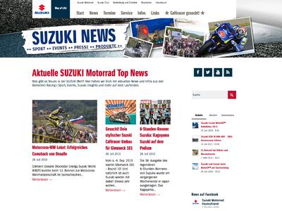 Neues Online-Angebot: Suzuki News