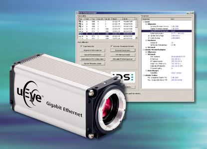 Camera Manager for the uEye® Gigabit Ethernet Camera_Bild
