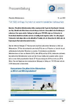 TUEV SUED Umfrage_Kuhmilch weiterhin beliebt bei Verbrauchern.pdf
