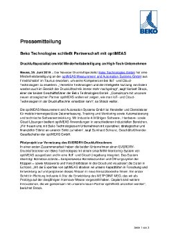 PM_Beko Technologies schlie腷 Partnerschaft mit optiMEAS_250619.pdf