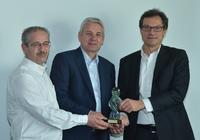 Laurent Grouasel (SILICA), Oliver Woyke (Diodes), Mario Orlandi (SILICA) (from left to right)