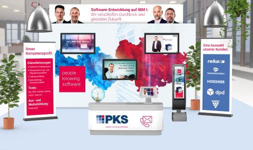 PKS Messestand POW3R Digital 2020