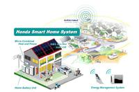 Das Honda Smart Home System steuert die Erzeugung und den Verbrauch von Elektrizität und Wärme innerhalb des Hauses und stellt auch im Katastrophenfall die autarke Versorgung mit Strom und Wärme sicher