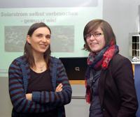 Almut Petersen, Grammer Solar, mit Expertin Franziska Materne C.A.R.M.E.N. e.V.