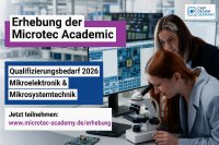 Branchenumfrage der Microtec Academy: Qualifizierungsbedarf in der Mikroelektronik wird erhoben