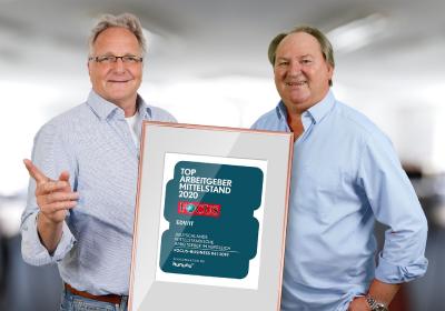 Geschäftsführer der CCS 365 GmbH, Peter Reiner (links) und Walter Lang
