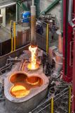 Neuer Pfannenofen im Duisburger Stahlwerk: 80 Millionen-Investition in Qualität und Technologie
