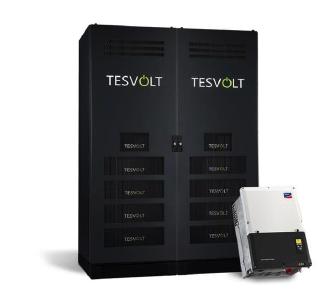 Der Tesvolt Hochvoltspeicher TS HV 70 / Bildquelle: Tesvolt
