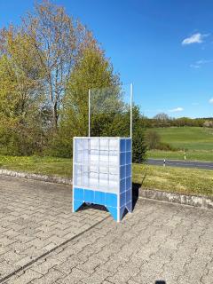 Schutzwand als Aufsatz