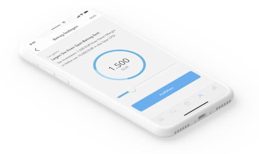 nextmarkets startet mit dem "Spar CFD" ein innovatives Finanzprodukt, welches ohne Laufzeitbindung eine Rendite von 1,50% p.a. auf das angelegte Kapital ermöglicht