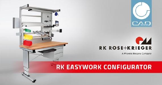 Simple online configuration of modern workstation systems from RK Rose+Krieger
