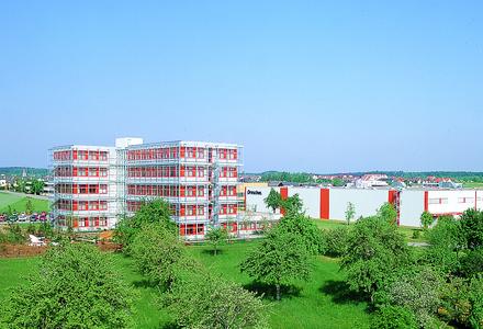 Das Drescher Werk in Rutesheim b. Stuttgart, Sitz der Drescher Print Solutions GmbH und der Eppe-Drescher Beteiligungsverwaltungs GmbH