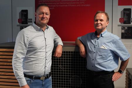 Kenny Fredl und Dirk Reichelt verstärken seit 1. Juli 2021 das Vertriebsteam von Dimplex