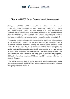 2025-01-24 Shareholder agreement for MGCS Project Company signed.pdf