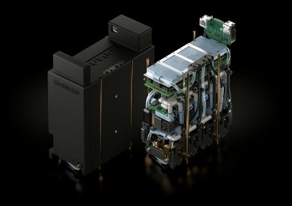 Das Geheimnis ist der in SOLIDWORKS entwickelte Druckkopf: Bis zu acht Farben gelangen parallel auf das Druckmedium (Bild: Mouvent)