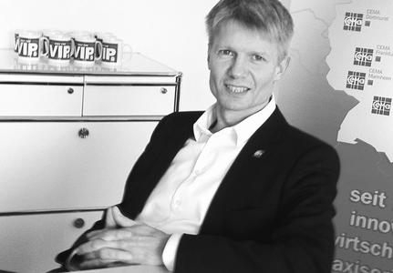 Oliver Büring, Geschäftsführer der CEMA GmbH Spezialisten für IT Services, Mannheim