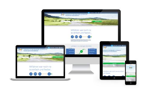 Pendlerportal nutzbar über alle Gerätetypen