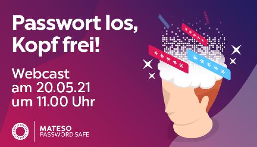 Webinar mit Sascha Martens, Mateso GmbH, am 20. Mai 2021 um 11 Uhr