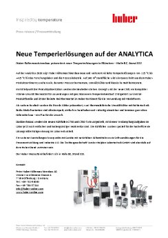 Huber PR167 - Huber auf der Analytica 2020 (DE).pdf