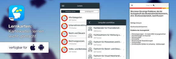 IHK Prüfungen in der Lernkarten App