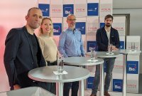 Diskutierten über KI in der Biomedizin: Dr. Carsten Marr, Helmholtz Munich, Dr. Anna Bauer-Mehren, Roche Innovation Center Munich, Prof. Dr. Michael Ingrisch, LMU Klinikum, und Dr. Jonas Biehler, Ebenbuild GmbH in der FORUM Science & Health-Livestream-Folge #11. Diskutierten über KI in der Biomedizin: Dr. Carsten Marr, Helmholtz Munich, Dr. Anna Bauer-Mehren, Roche Innovation Center Munich, Prof. Dr. Michael Ingrisch, LMU Klinikum, und Dr. Jonas Biehler, Ebenbuild GmbH in der FORUM Science & Health-Livestream-Folge #11.