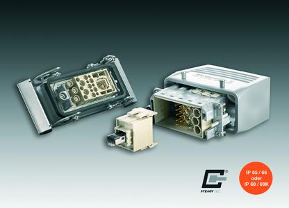 Weidmüller's 'RockStar® ConCept ST': With its 'RockStar®ConCept ST' data module Weidmüller offers a versatile Gigabit Ethernet module with STEADYTEC® technology for the 'ConCept' connector system