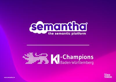 semantha® ist KI-Champion!