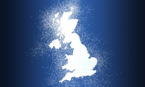 The UK-Domains are the domains of the United Kingdom