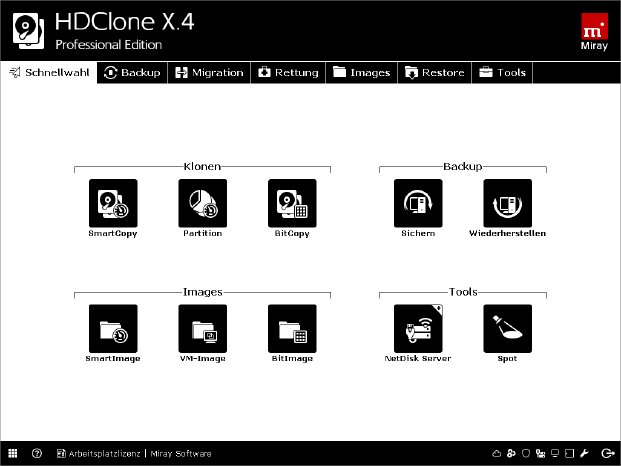 HDClone X.4 Professional Edition - Schnellwahl.png