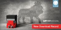 New PARTcommunity download record in October: over 28.5 million 3D CAD models