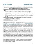 [PDF] Press Release: Discovery Announces Continued Exploration Success at Borden, Extends Main Zone Over Half a Kilometre