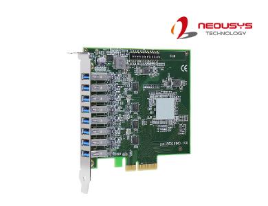 Neousys vor Markteinführung der Bilddigitalisierer-Karte PCIe-USB381F mit USB 3.1 (Gen 1)-Technologie, einer schnellen und zuverlässigen Erweiterungsoption für Machine Vision-Anwendungen