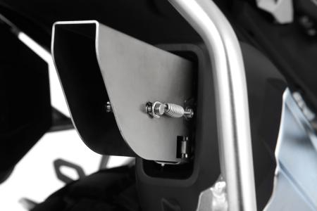 Der Auspuff Deflektor »GONZZOO« sorgt für eine signifikante Lärmreduzierung auf Kopfhöhe von Fahrer und Beifahrer und minimiert das häufig als unangenehm empfundene Dröhnen der GS