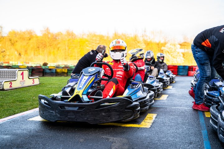 Kart-Event mit Sponsor