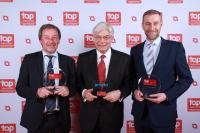 Siegfried Bloch, Arvato Systems, Gerd Bührig, Bertelsmann & Henrik Teipel, Arvato CRM Solutions 