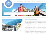 Screenshot Homepage der NH Airport Service GmbH