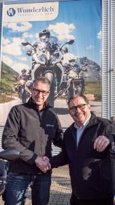 Frank Hoffmann (left) is looking forward to the collaboration with Frank Seiler