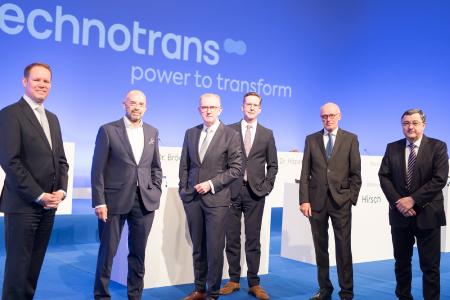 Peter Hirsch, Peter Baumgartner, Michael Finger, Dirk Engel, Heinz Harling and Gottfried H. Dutiné (from left to right).