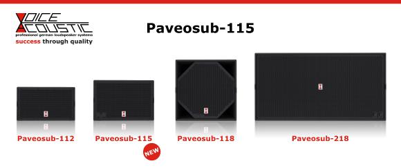 Voice-Acoustic Paveosub-115 family
