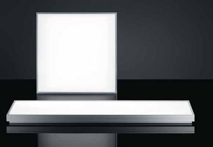 The Light Fields luminaire series is now available with LED technology incorporated. A high-quality aluminium frame and a transparent PMMA diffuser ensure a brilliant appearance, with the luminaires barely prone to soiling
