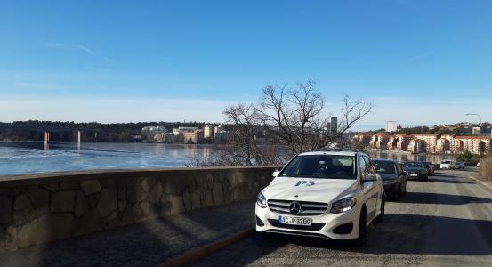 Drive test car for the P3 connect Mobile Benchmark in Sweden 2019