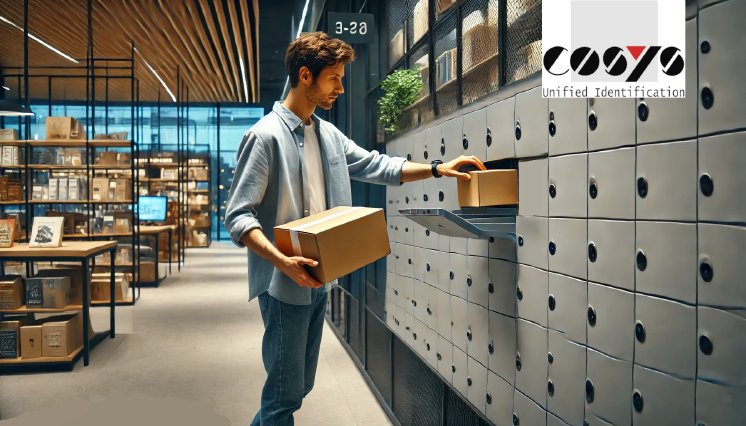 DALL·E 2025-03-14 08.16.35 - A modern retail store where customers are picking up their pre-ord.webp